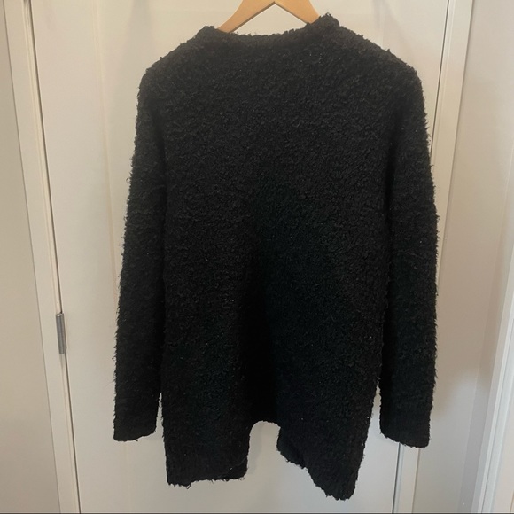 Aritzia Wilfred Free mohair fuzzy boucle cardigan - Picture 2 of 4